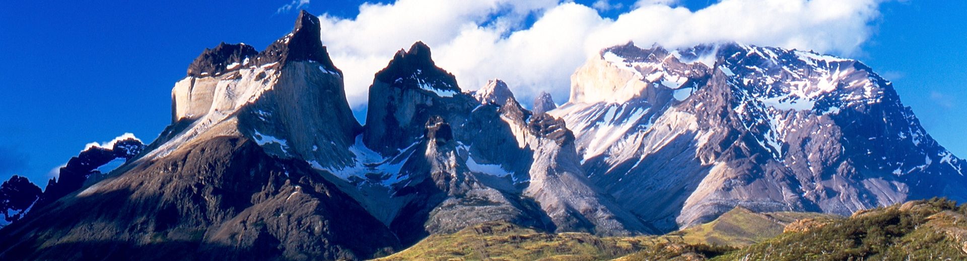 cores das montanhas de torres del paine