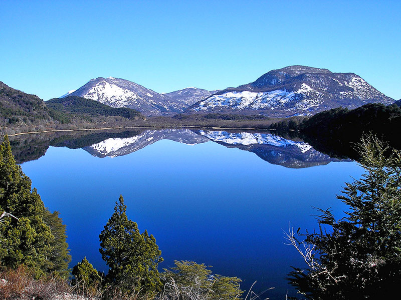 Lago Machónico, em San Martin de Los Andes