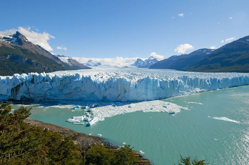 Na Patagônia podemos encontrar paisagens nunca vistas, como os glaciares