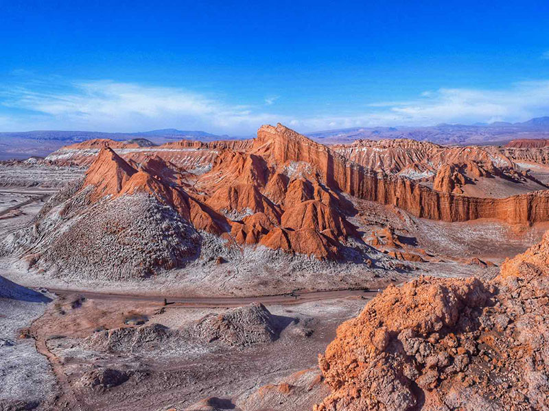 Rotas de trekking na América do Sul: No deserto do atacama, o Valle de la Luna é um destino ideal para conhecer