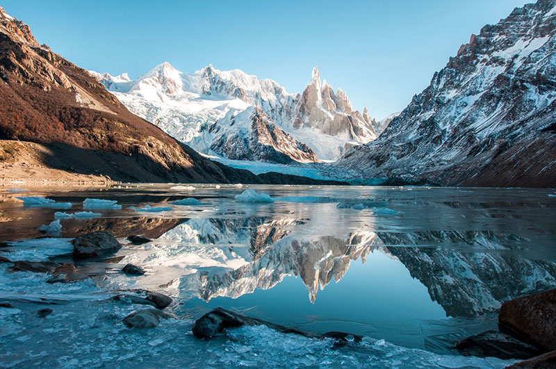 El Chaltén tem roteiros de trekking incríveis
