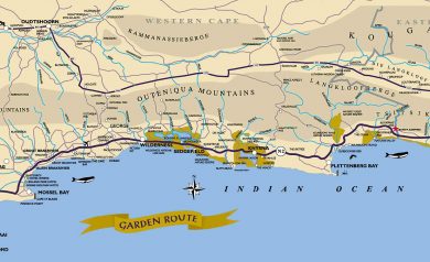 Pacote para a Rota jardim, um roteiro fantástico
