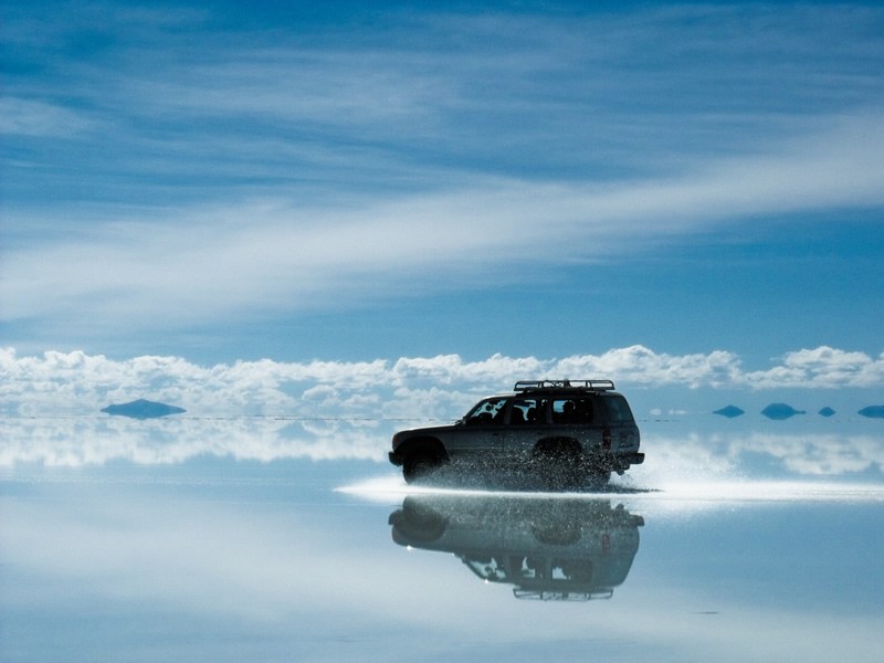 O Salar de Uyuni é fantástico