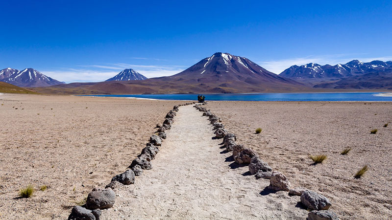 O atacama fica ao norte do Chile